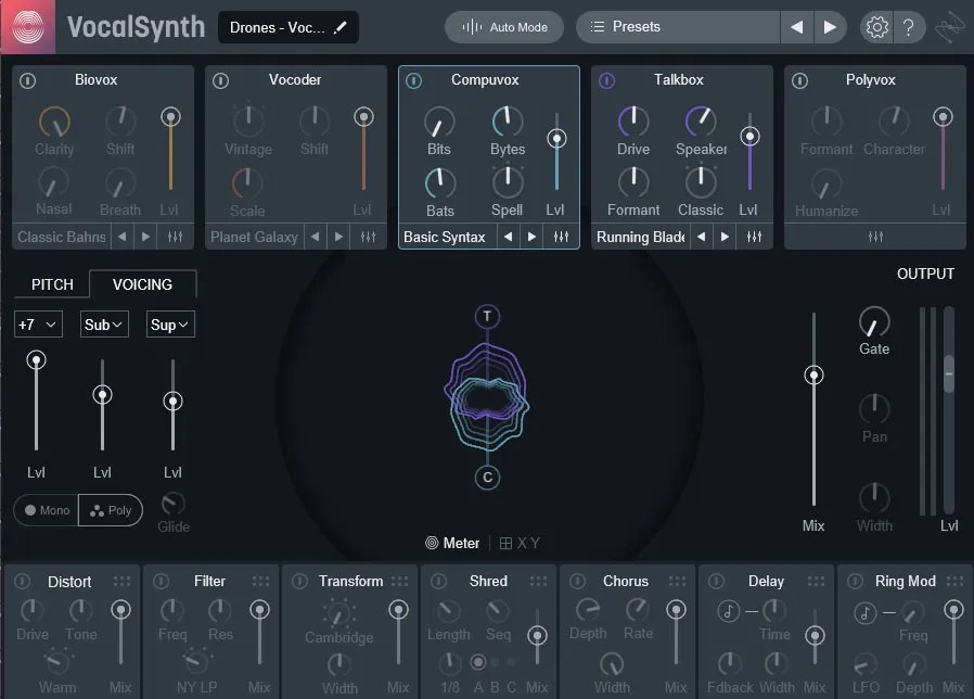 Plugin Sound Design - Izotope Vocal Synth 2