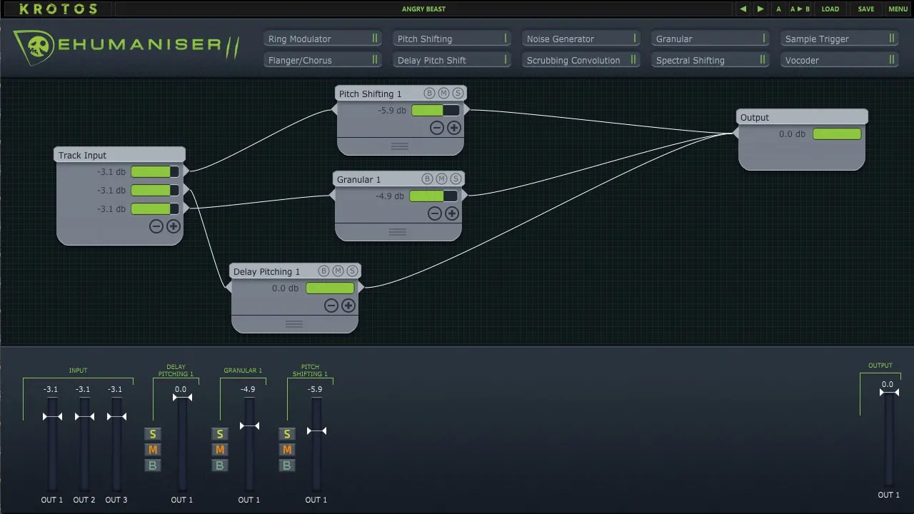 Plugin Sound Design - Krotos Dehumaniser