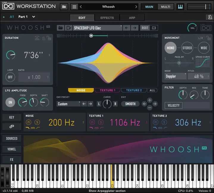Plugin Sound Design - Woosh FX